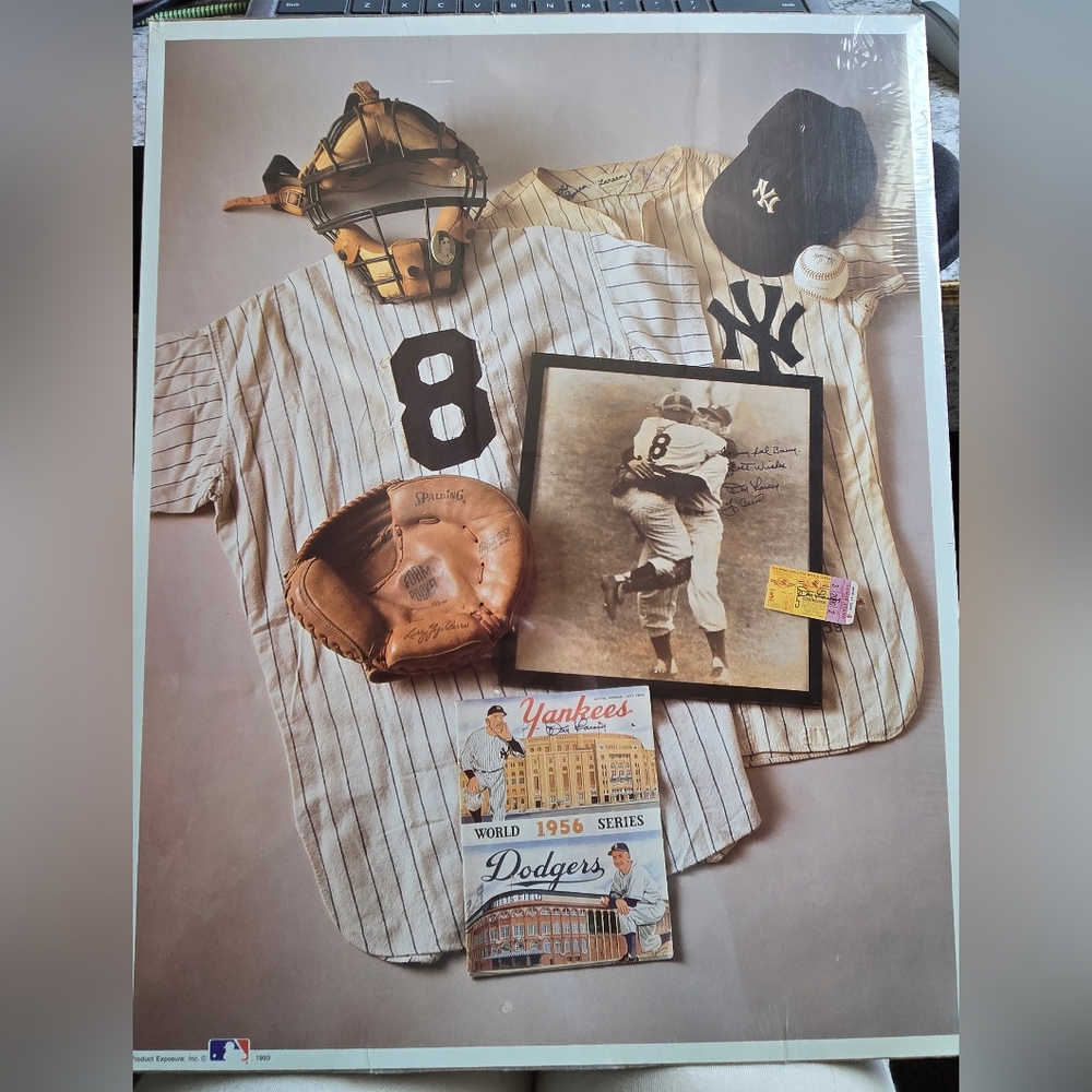 Vintage Baseball Memorabilia Set